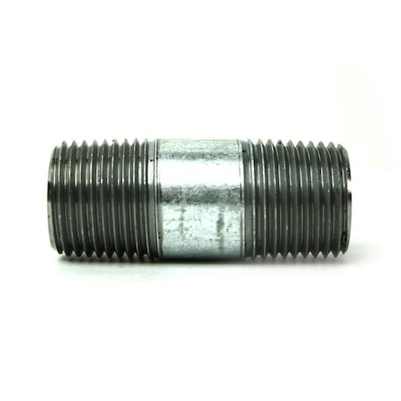 Thrifco Plumbing 1/2 Inch x 2 Inch Galvanized Steel Nipple 5220003